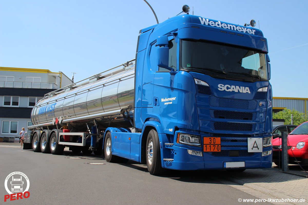 Tiefe Sonnenblende Gfk TruckStyle Sweden Typ1 passend für Scania R