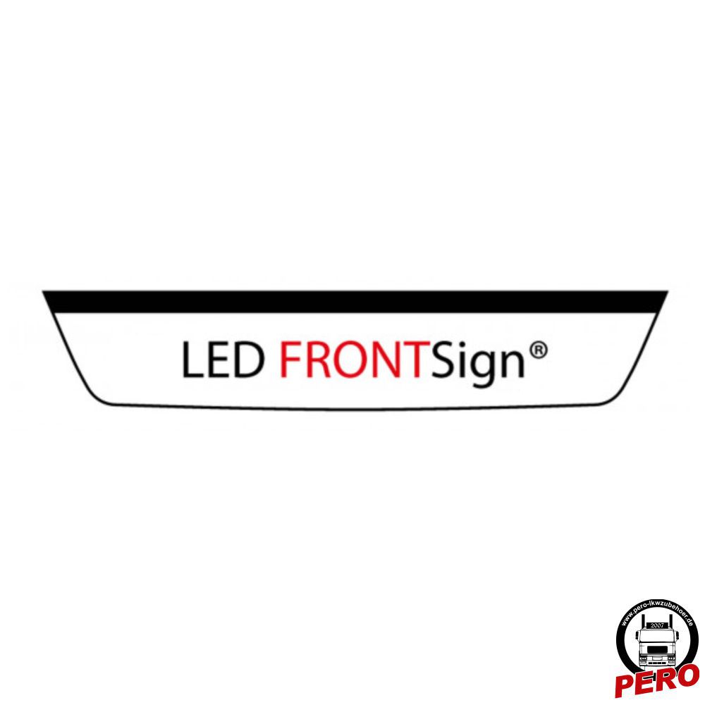 SRI LED FRONTSign® Leuchtschild 24V passend für Scania R & S Next