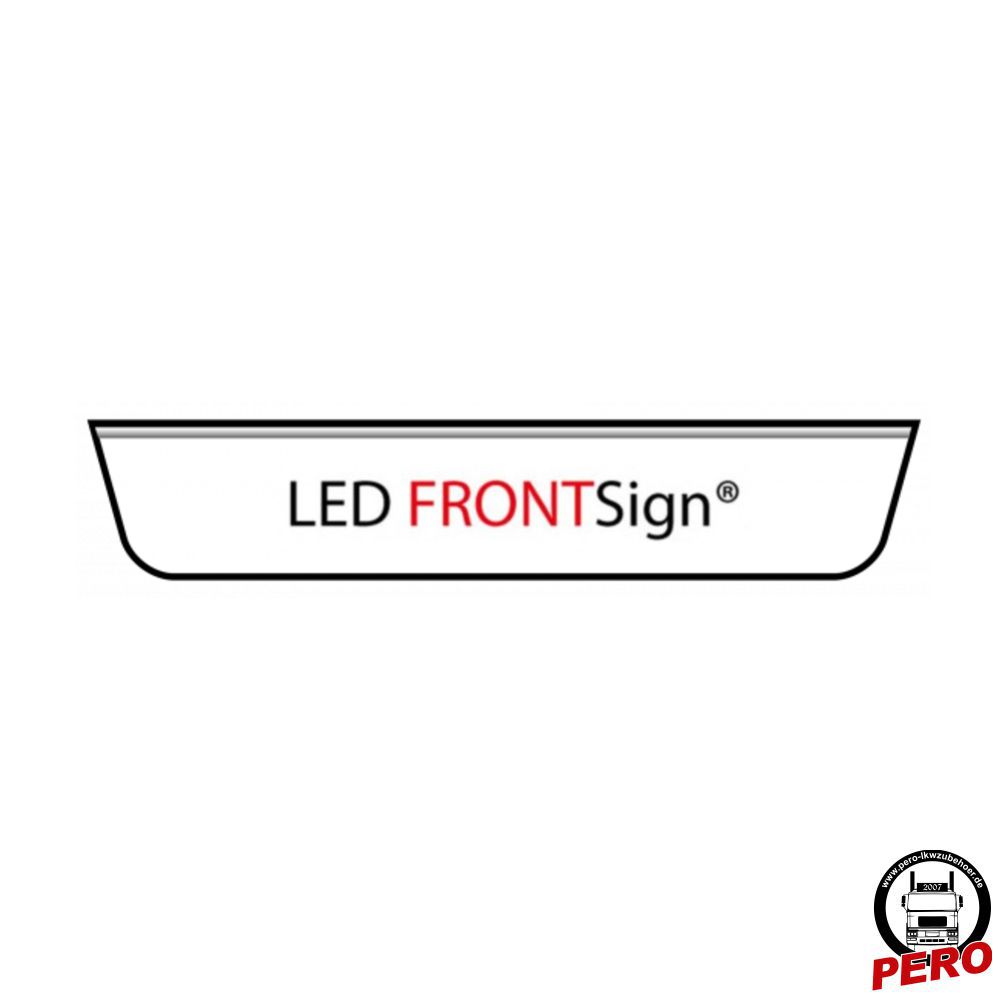 SRI LED FRONTSign® Leuchtschild 24V passend für DAF XF106, passend für  XF106, passend für DAF, nach Fahrzeughersteller, Truck-Styling & Zubehör, ONLINESHOP