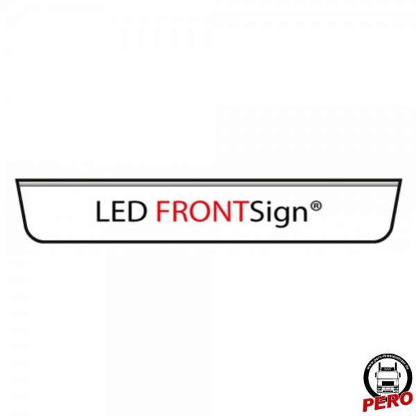 LED FRONTSign® Leuchtschild 24V passend für Mercedes Actros 4/5 und Arocs