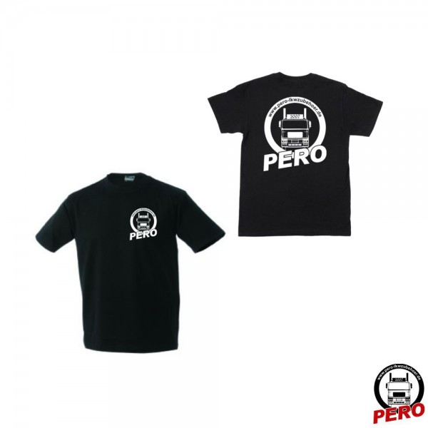 T-Shirt schwarz PERO Lkw-Zubehör *PROMO*