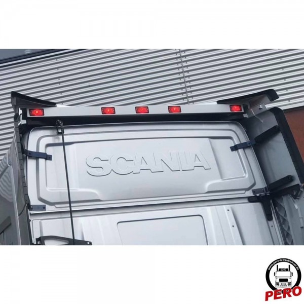 Lichtleiste Dachspoiler aus Alu passend für Scania R & S