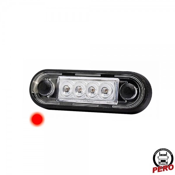 LED Positionsleuchte, Schluß/Begrenzungsleuchte rot
